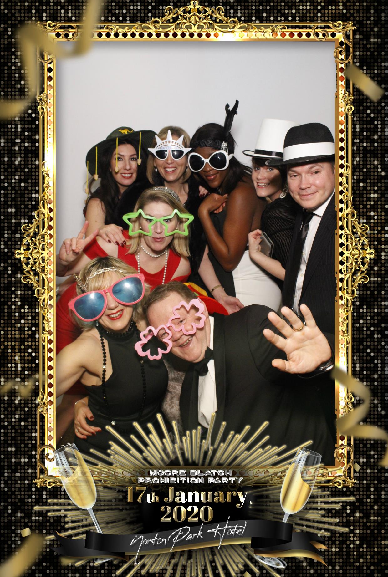 Moore Blatch Prohibition Party 2020 | View more photos from the event at gallery.myphotoboothexperience.co.uk/u/MyPhotoBoothExperienceLtd/Moore-Blatch-Prohibition-Party-2020